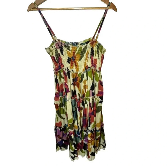 Floral Multicolor Women's Dress - Picture 6 of 7
